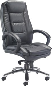 Office Hippo Executive Leather Faced Chair