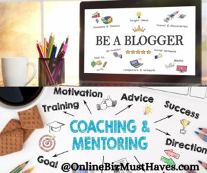 blogger, coach mentoring
